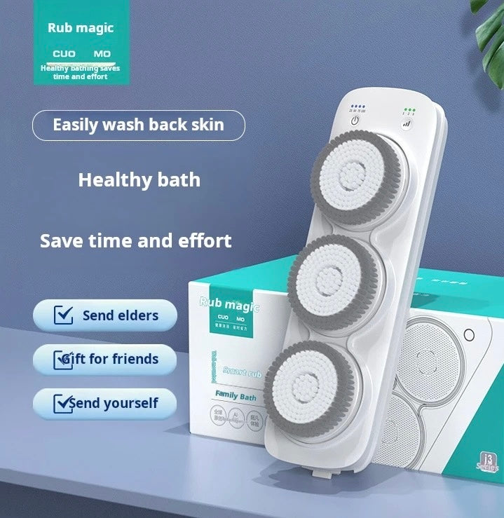 Automatic body scrubber