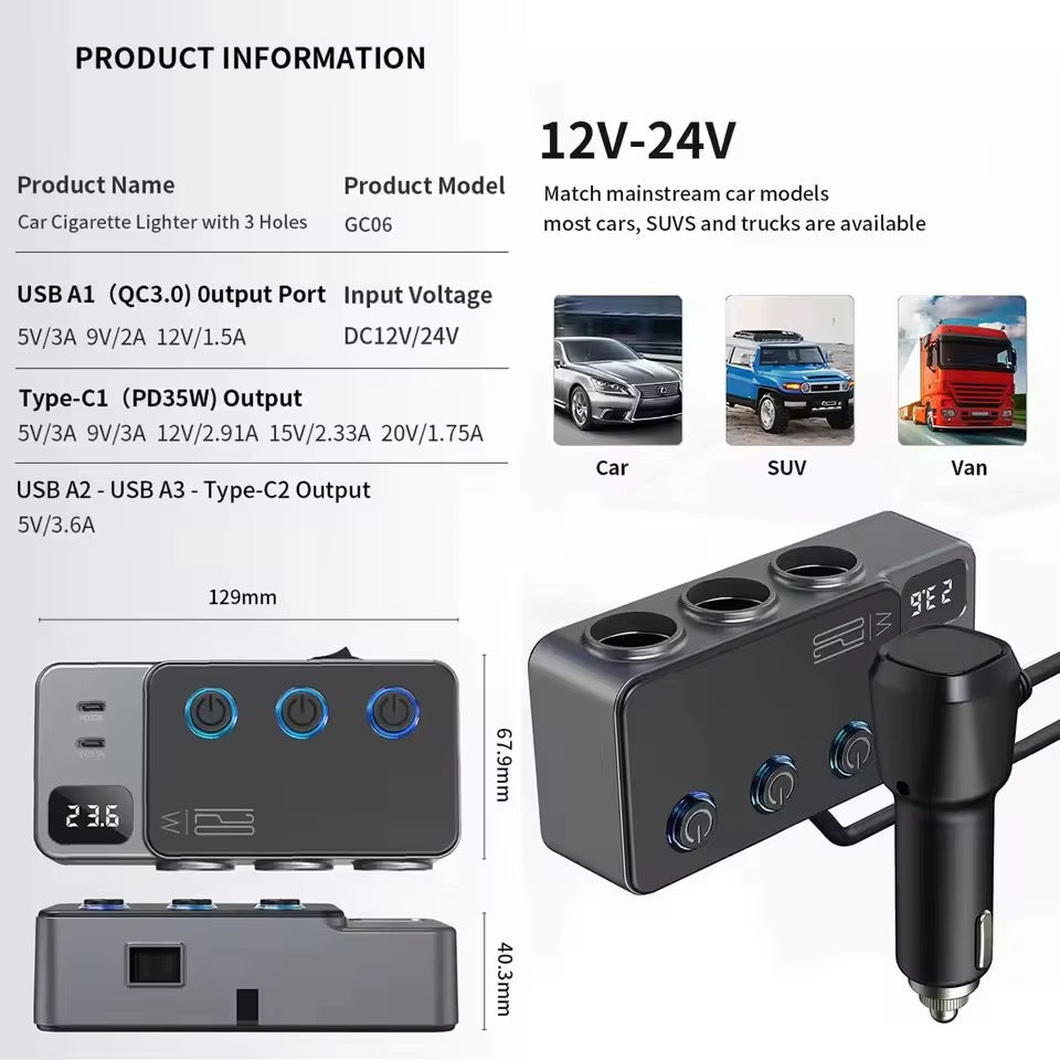 Power Splitter Adapter