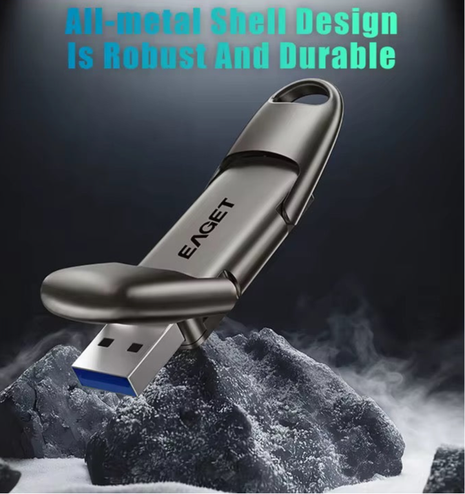 Wave Metal Flash Drive