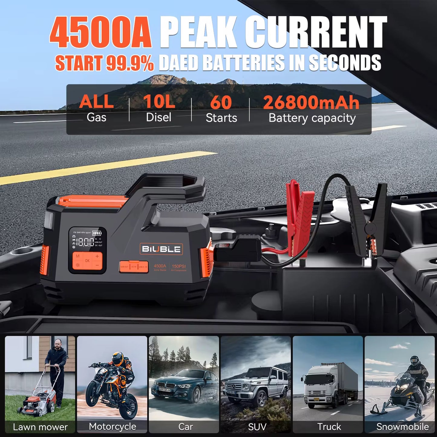 Compact Jump Starter