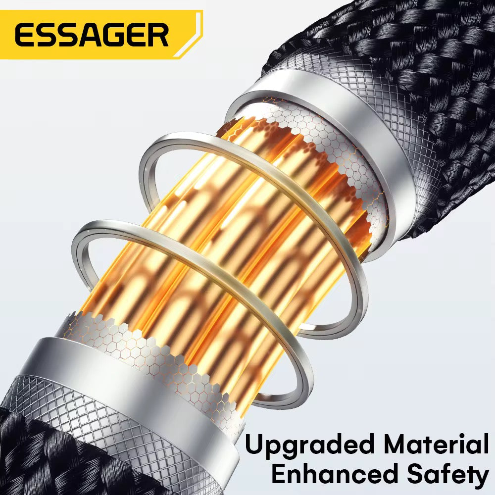 PD 100W 3-in-1 Charging Cable