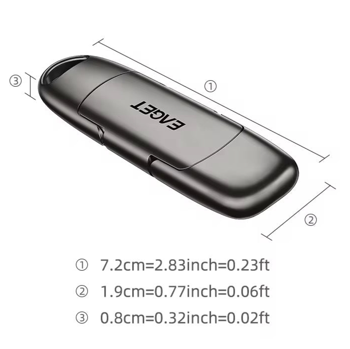 Wave Metal Flash Drive