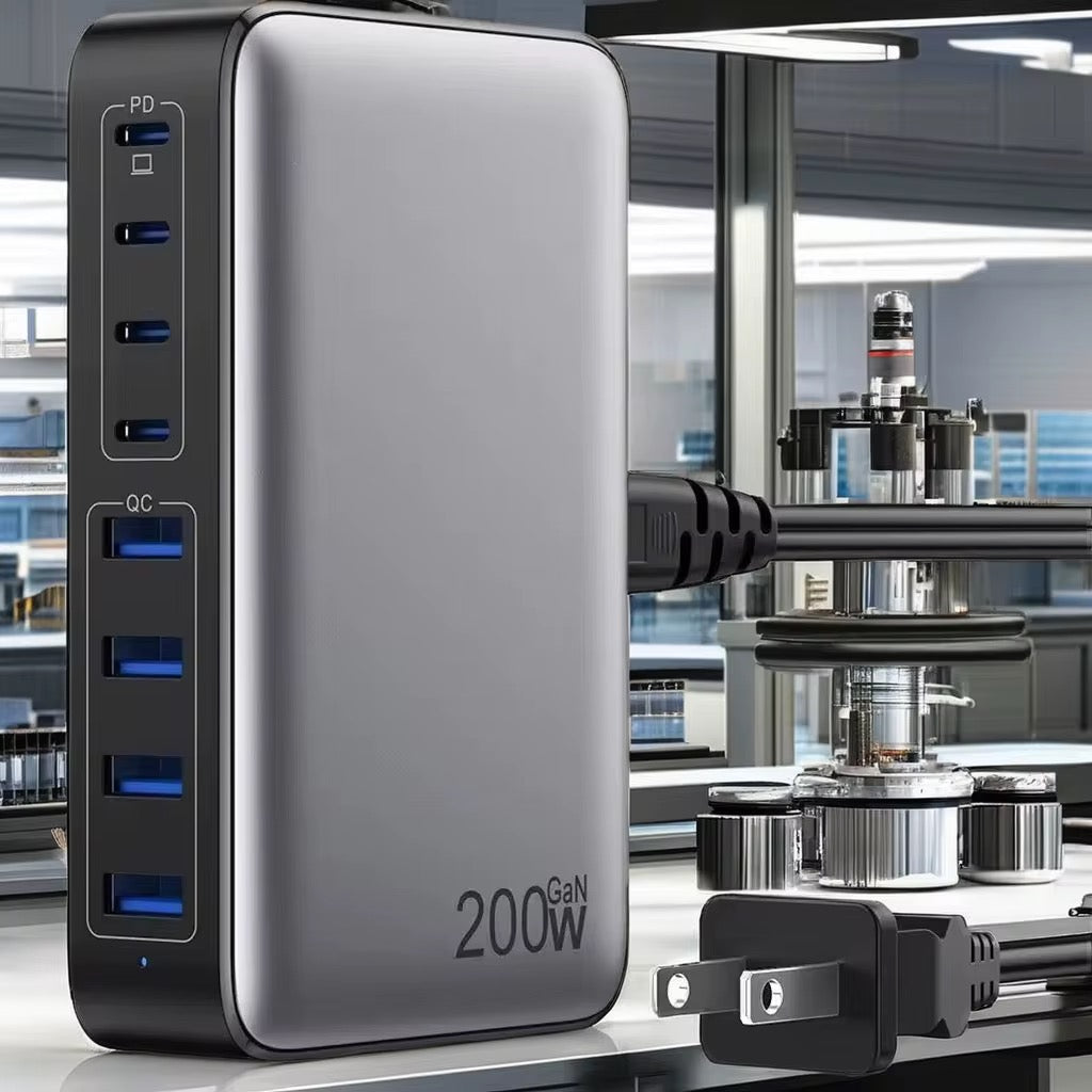 8-Port Fast Charging Station