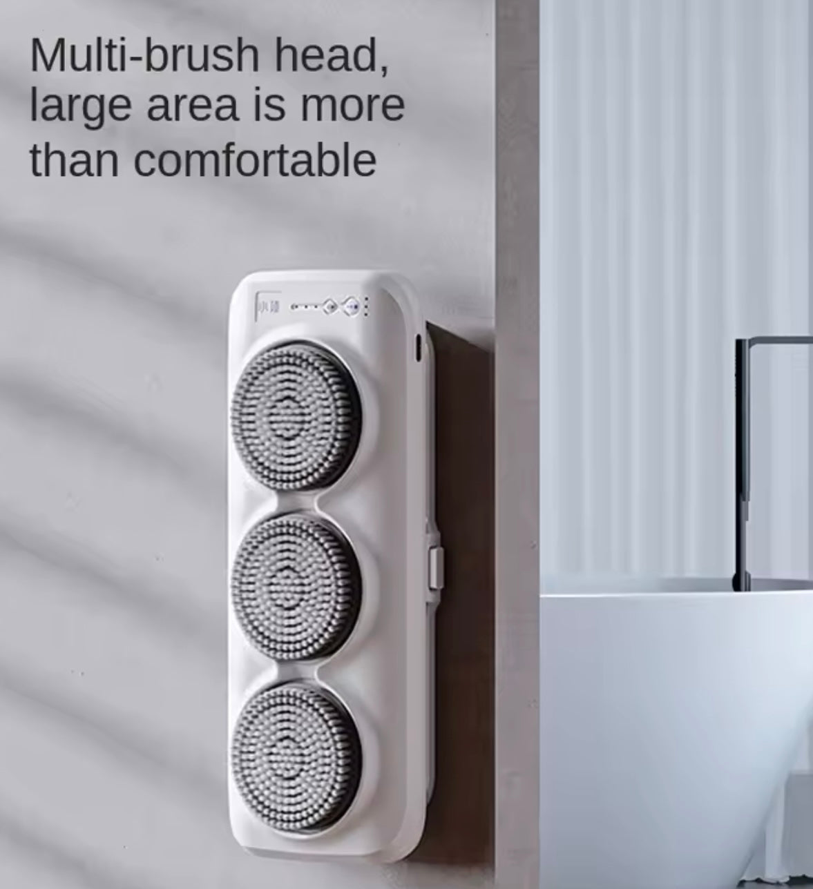 Automatic body scrubber