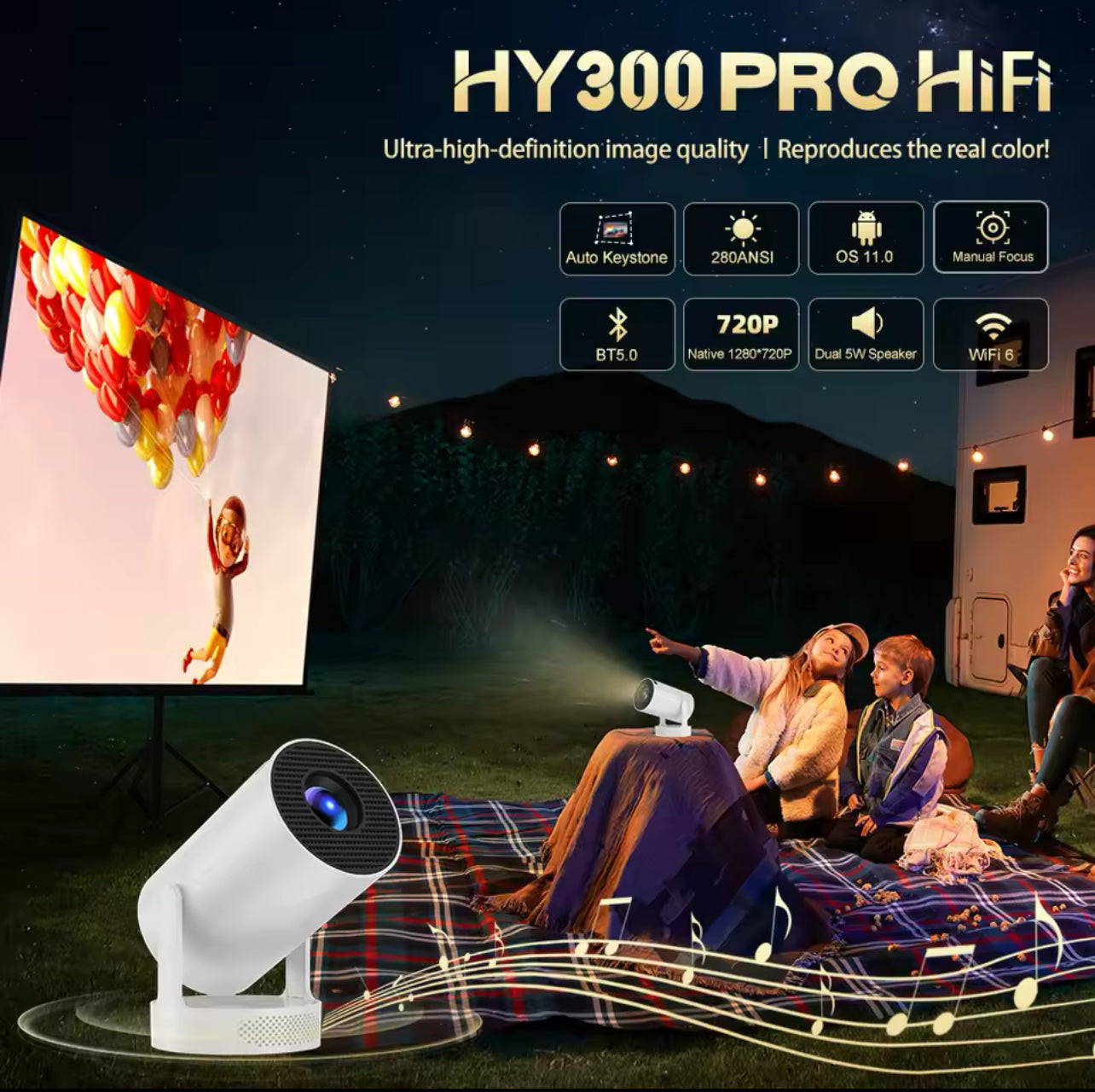 Smart 4k Projector