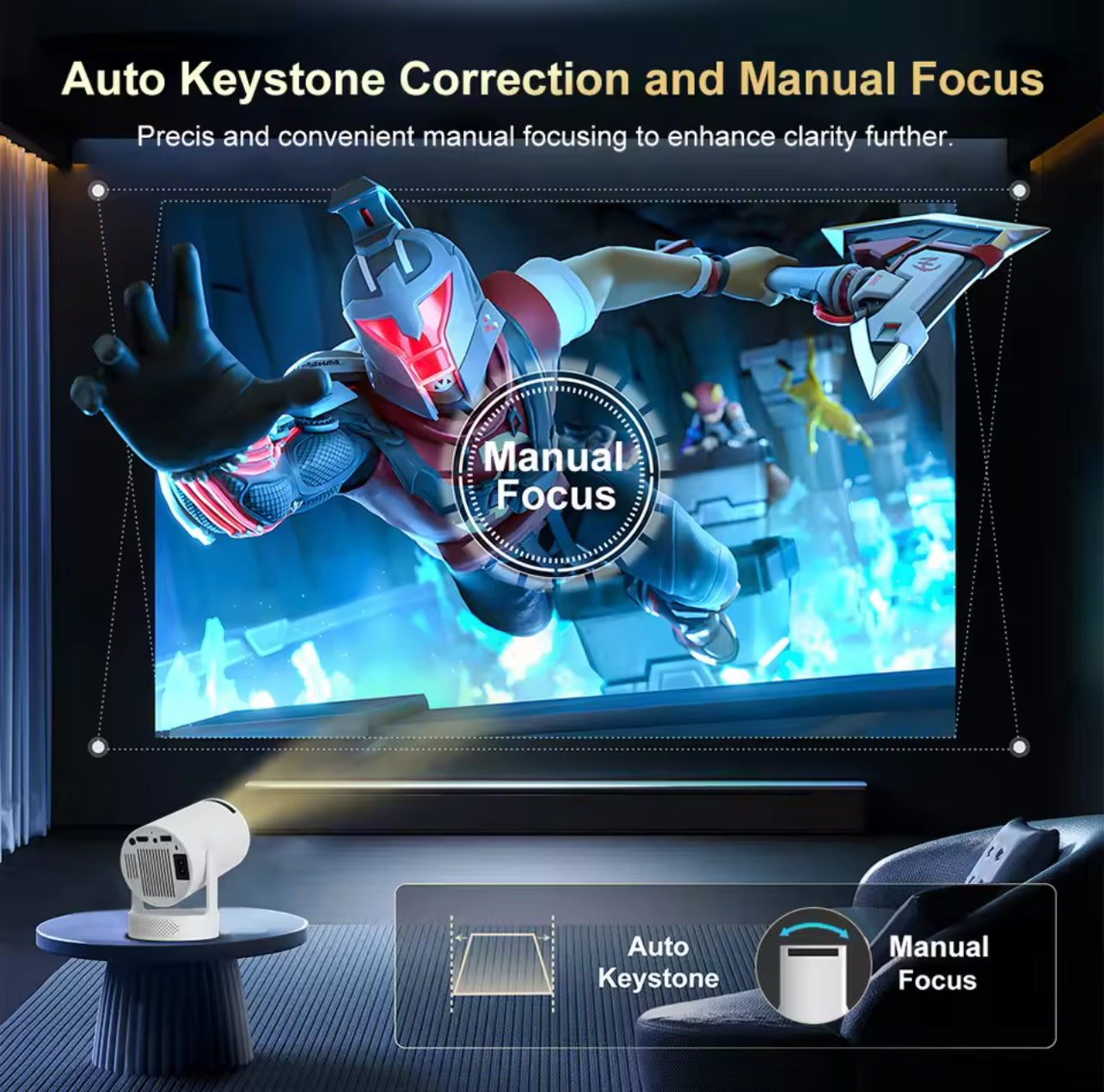 Smart 4k Projector