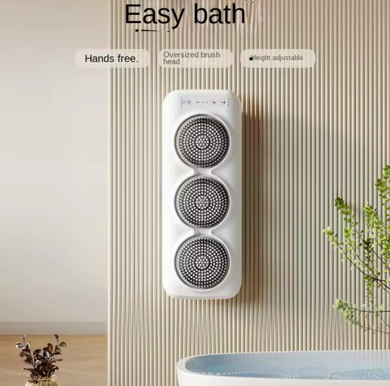 Automatic body scrubber