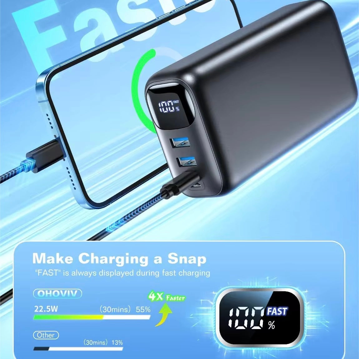 Wave 50000mAh Power Bank