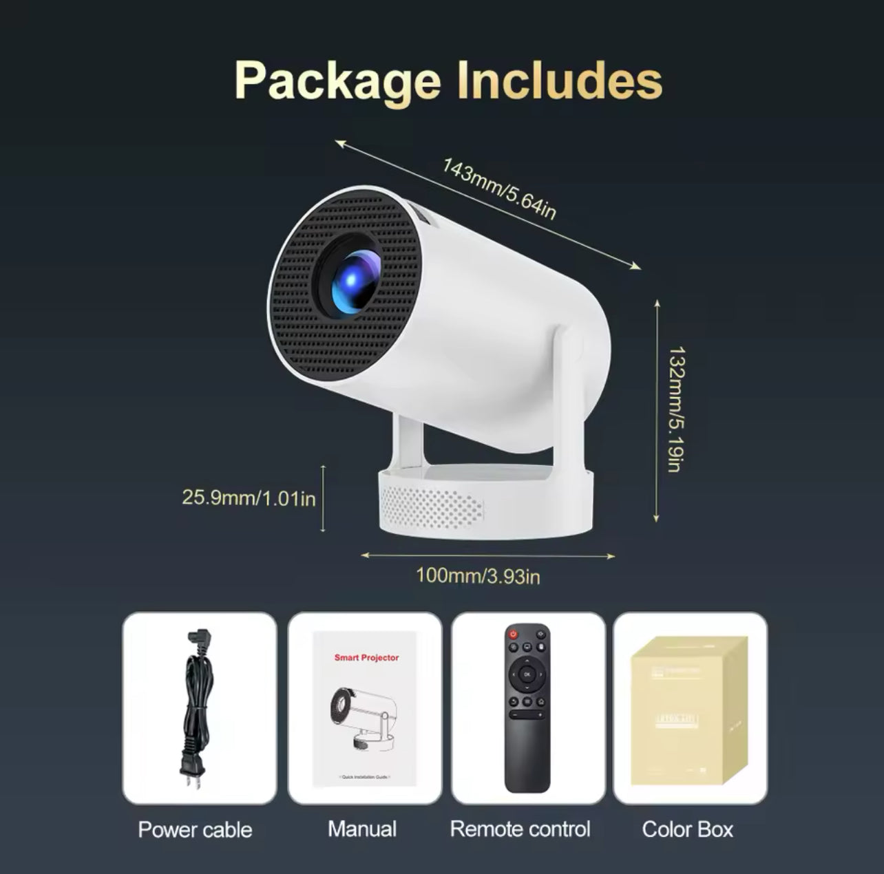 Smart 4k Projector