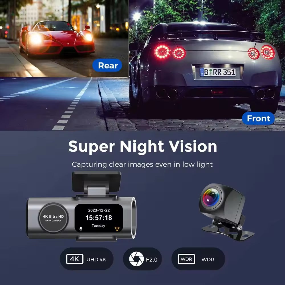 Wave4K Dash Cam