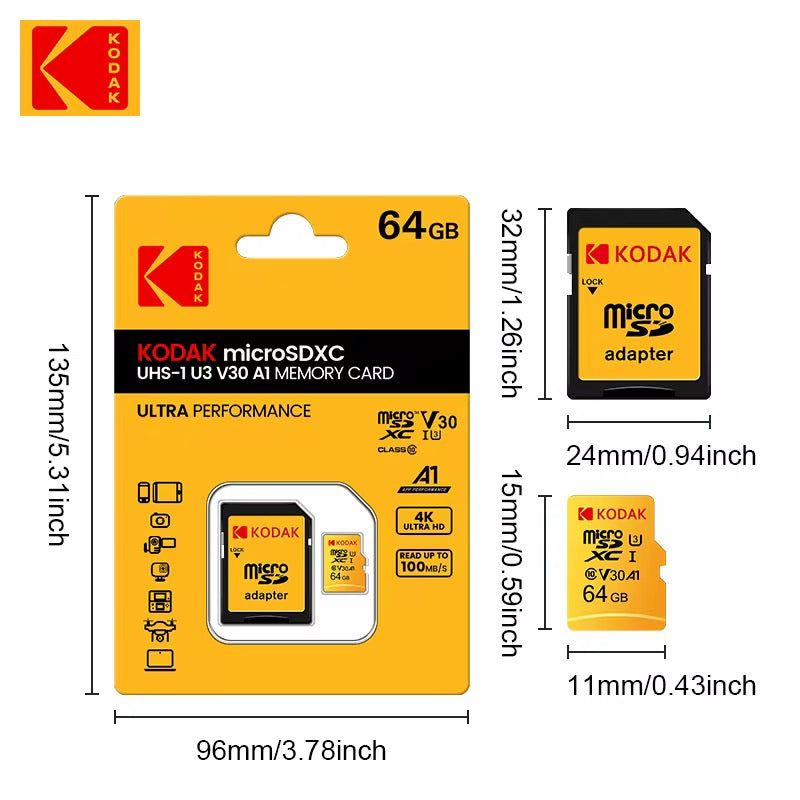 Memory Card with Adapter