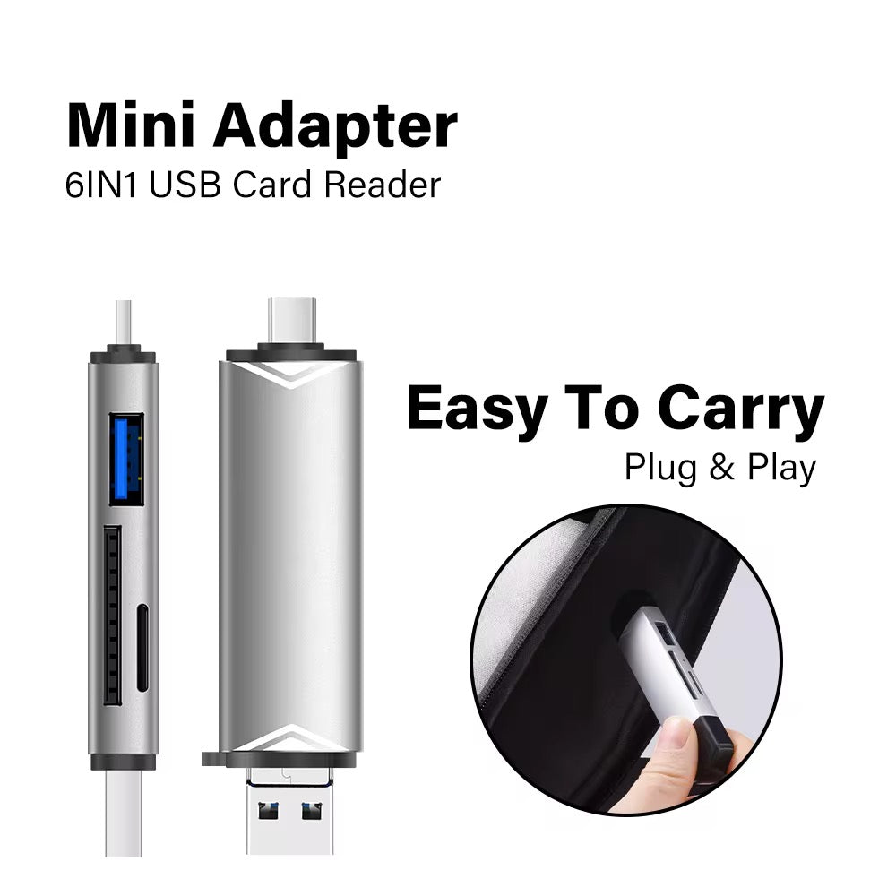 6-in-1 Card Reader
