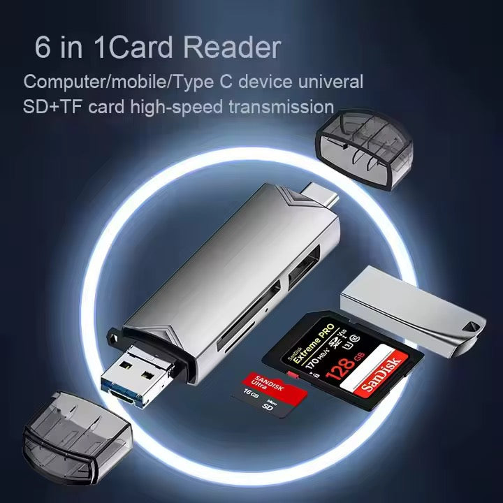 6-in-1 Card Reader