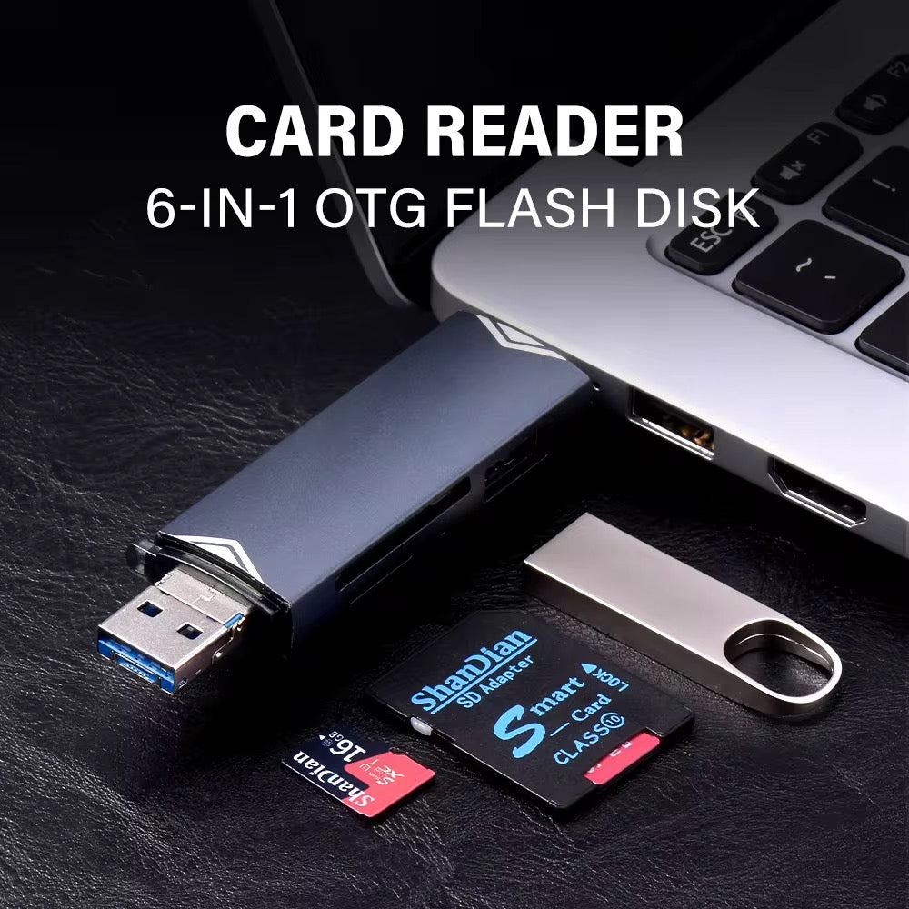 6-in-1 Card Reader