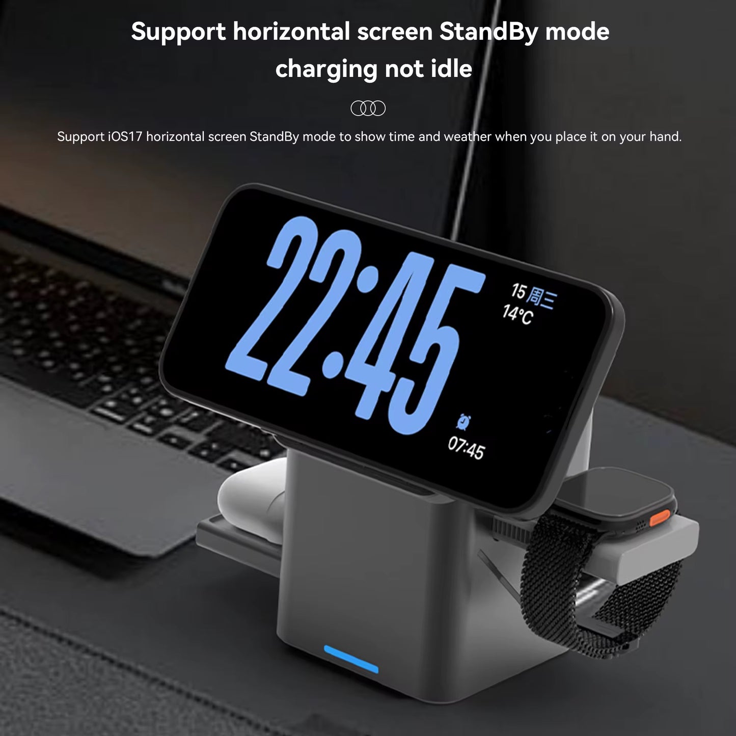 3-in-1 Wireless Charger