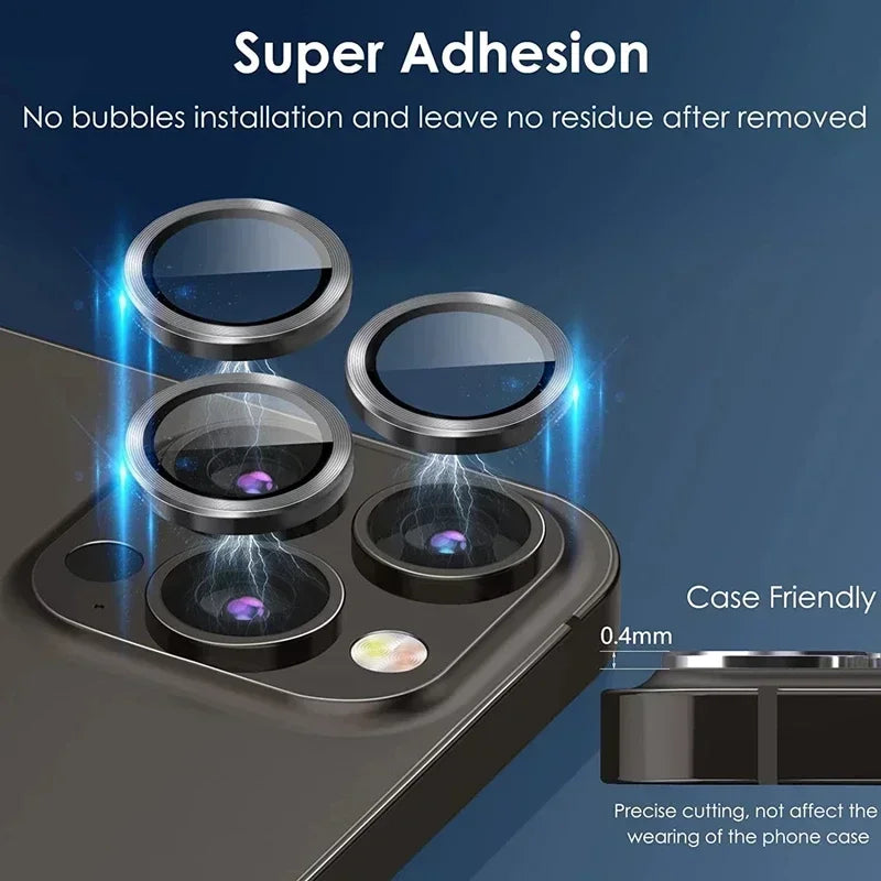 Single 3 Pcs Titanium Lens Protector