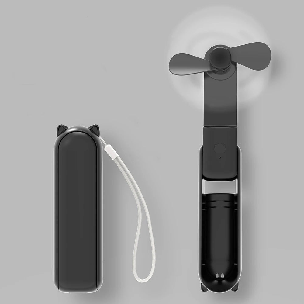 Mini Fan with Power Bank