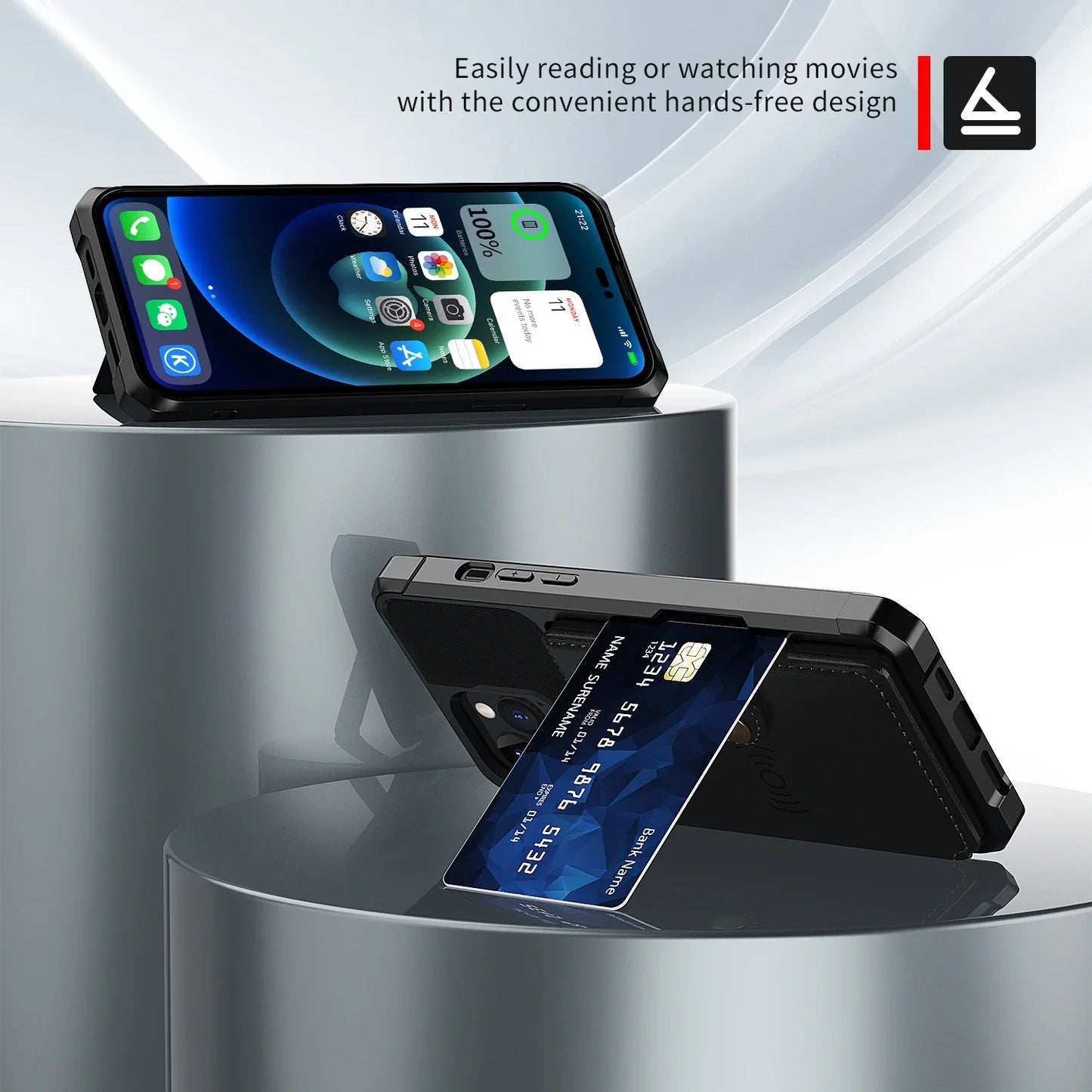 Magnetic Wallet Case
