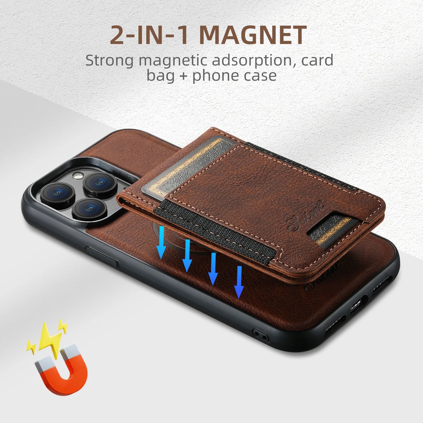 Leather Card Holder Case