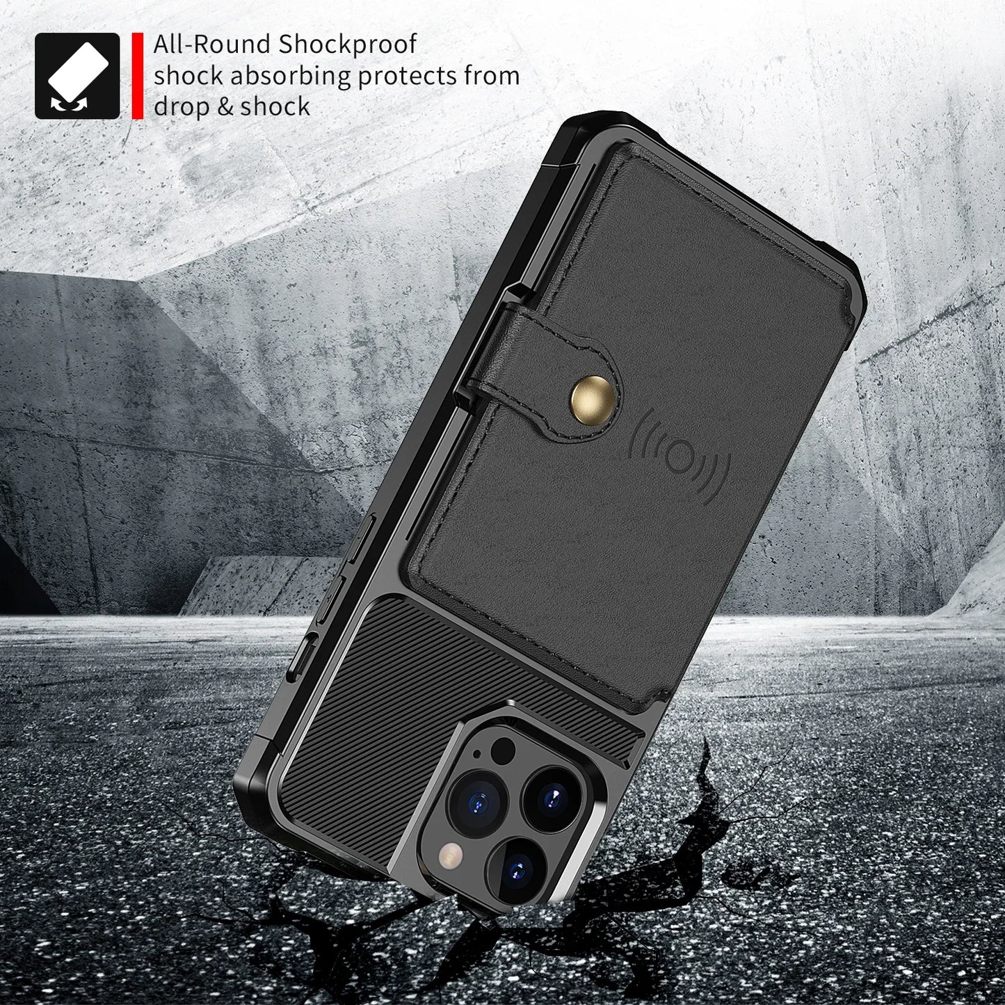 Magnetic Wallet Case