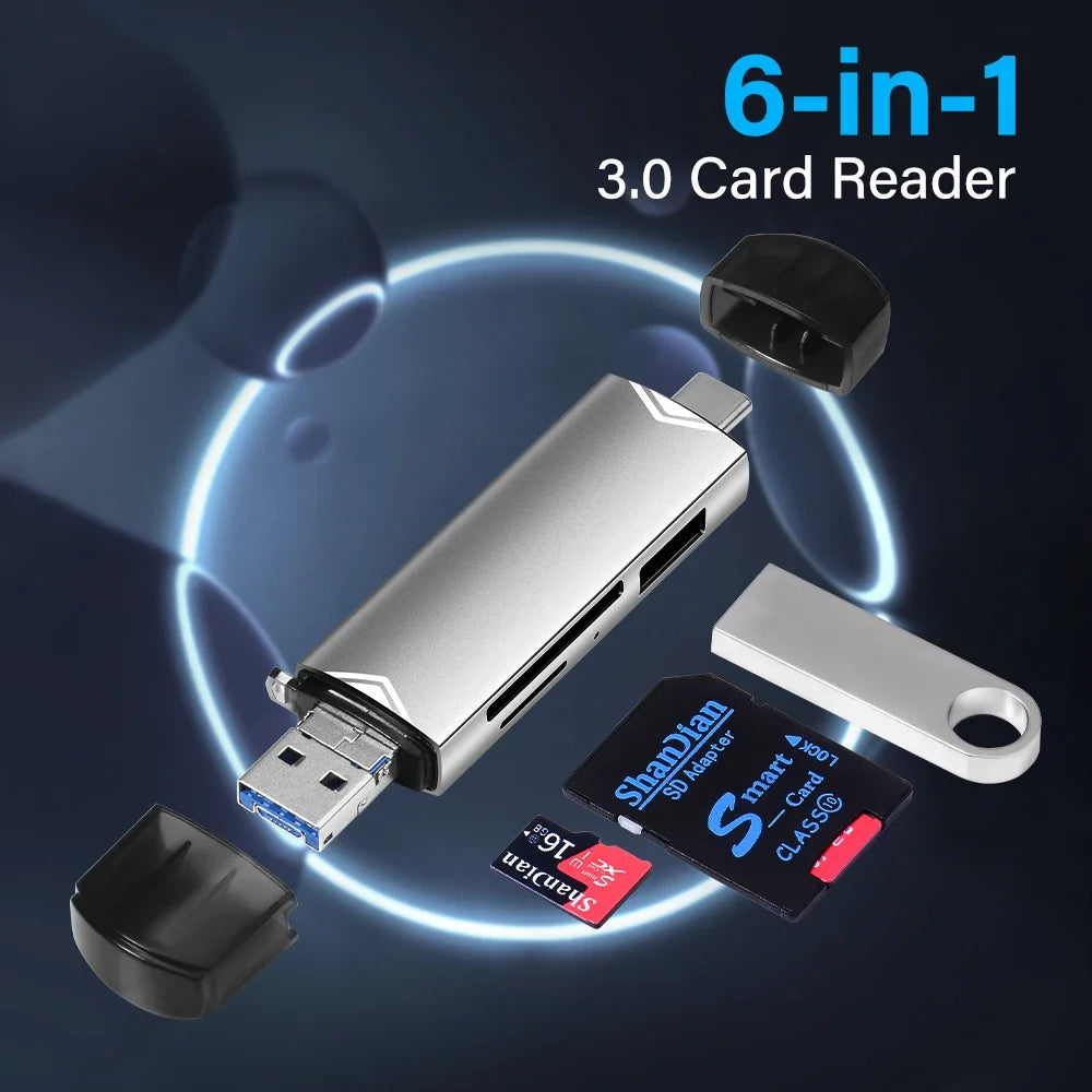 6-in-1 Card Reader