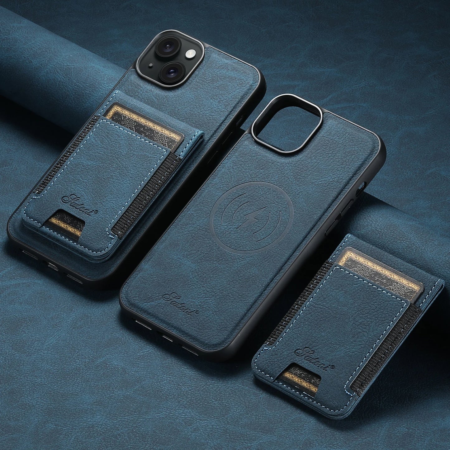 Leather Card Holder Case