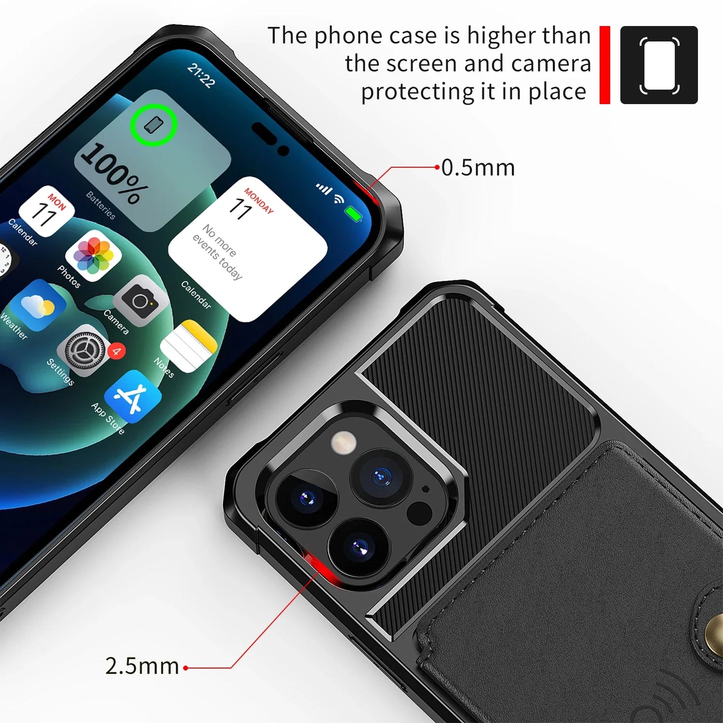 Magnetic Wallet Case