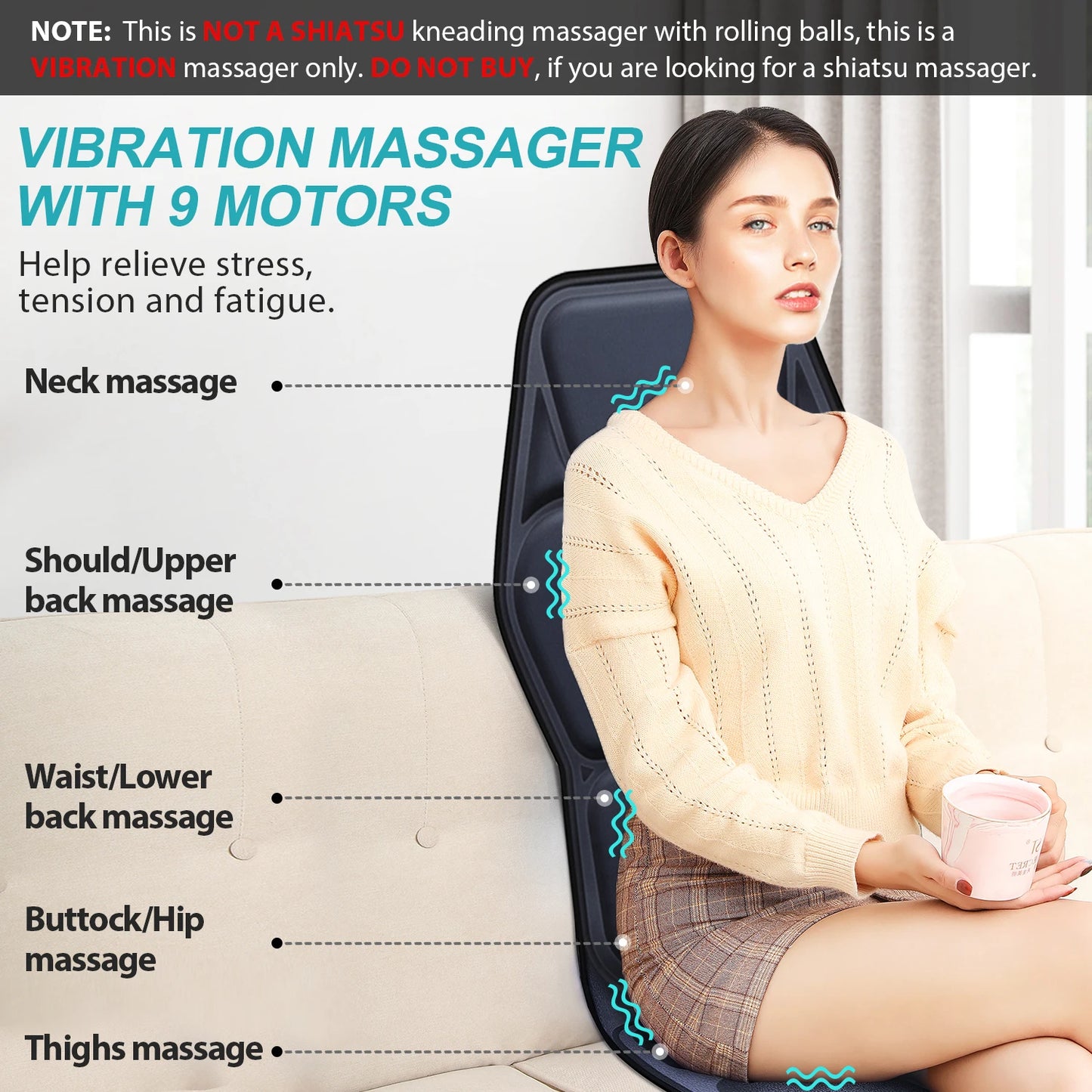 Full-Body Massage Cushion