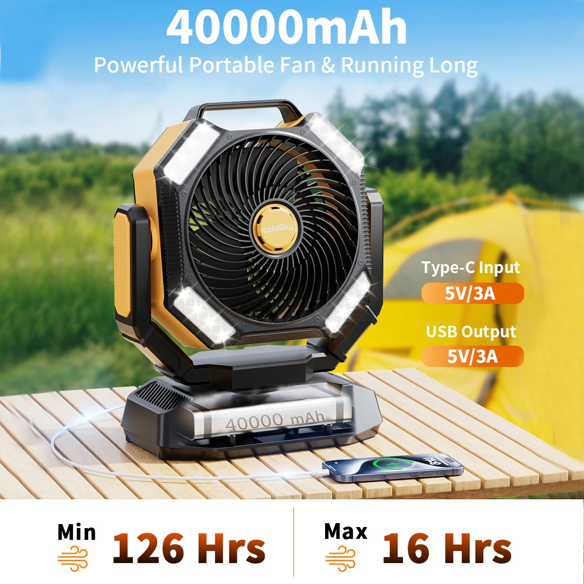 Wave Power Fan