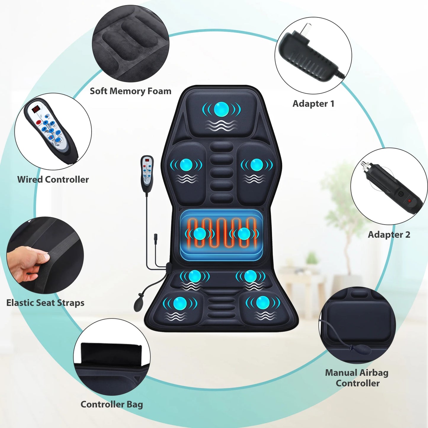 Full-Body Massage Cushion