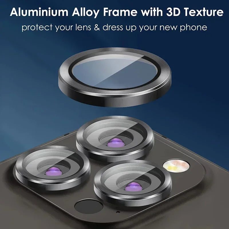 Single 3 Pcs Titanium Lens Protector