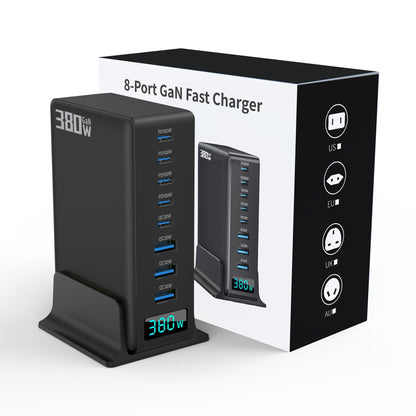 8-Port Charging Station