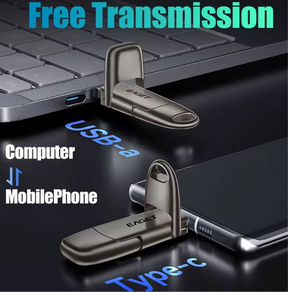 Wave Metal Flash Drive