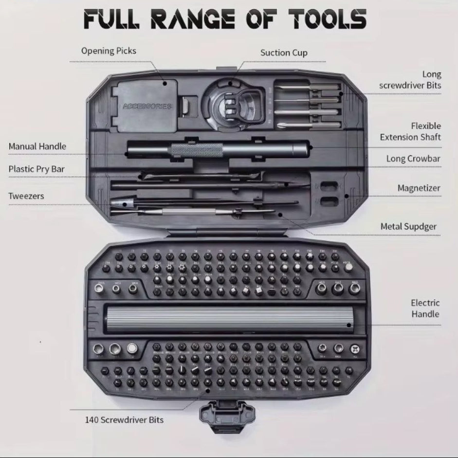 156 Electric Screwdriver Set