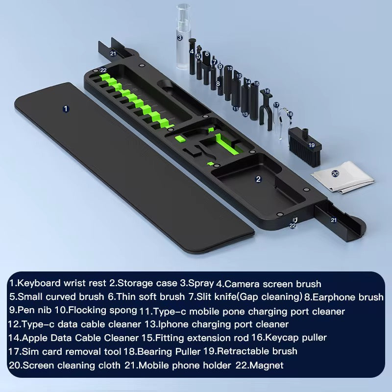 Cleaning Kits & Wrist Comfort