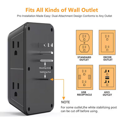 10-in-1 Wall Outlet