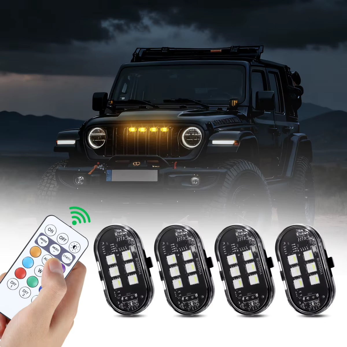 2-Pack LED Strobe Lights