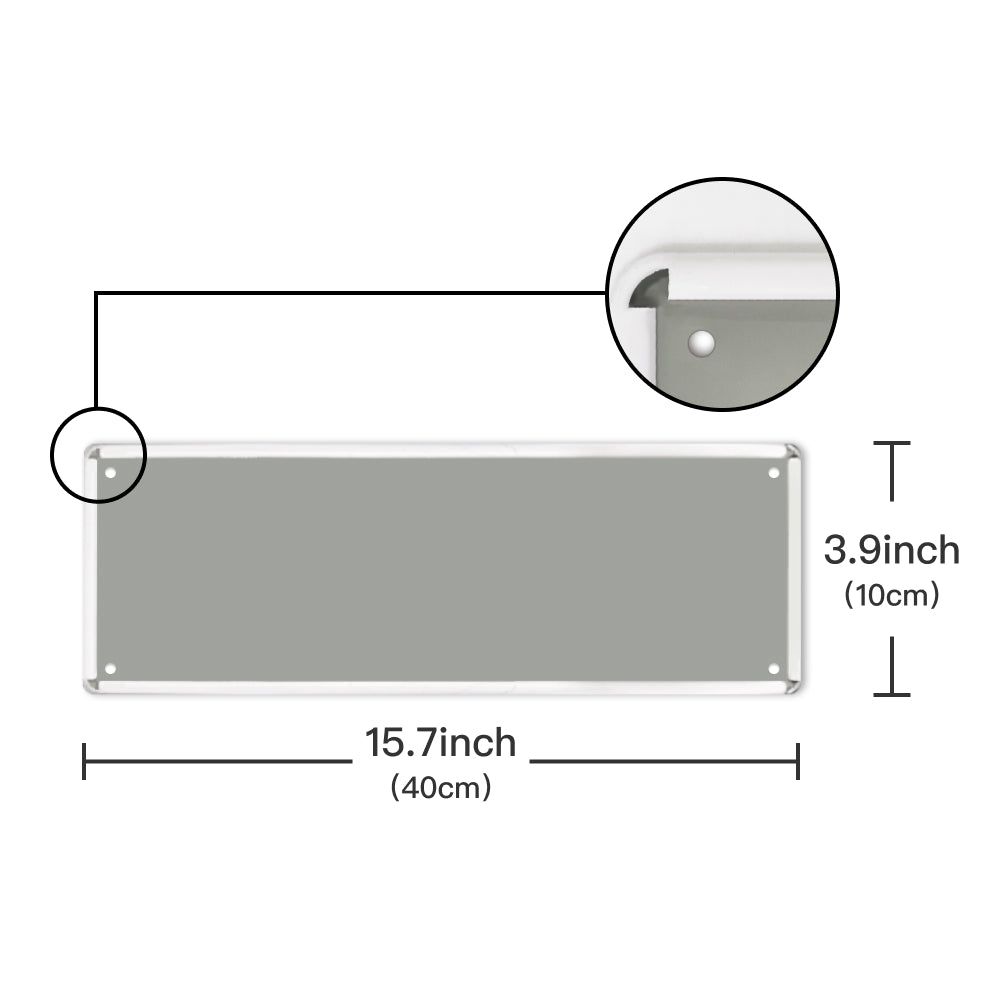 Wall Street Vintage Metal Sign