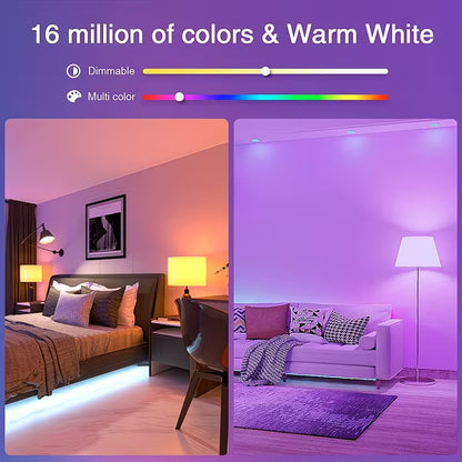 WaveGlow™ Smart Light Bulb Set (4-Pack)
