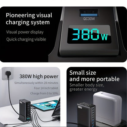 8-Port Charging Station