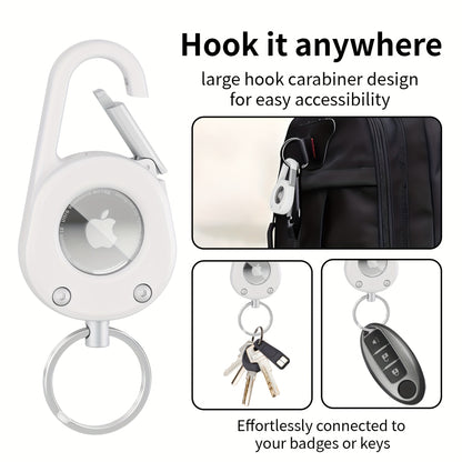 2 Pack Anti-Scratch Shockproof AirTag Keychain