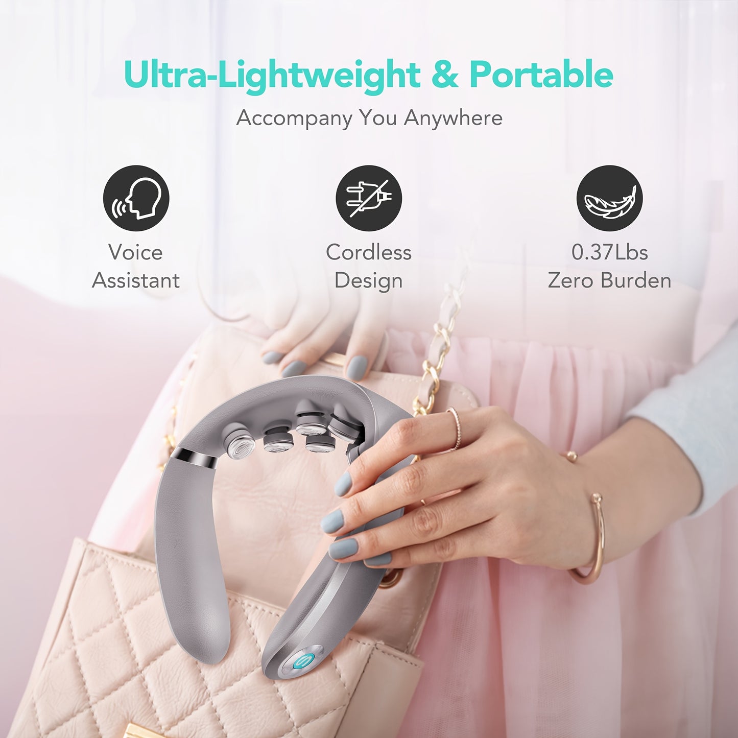 Neck Massager with Heat and Vibration