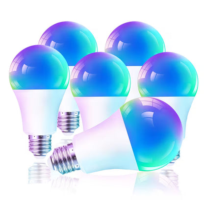 WaveGlow™ Smart Light Bulb Set (4-Pack)