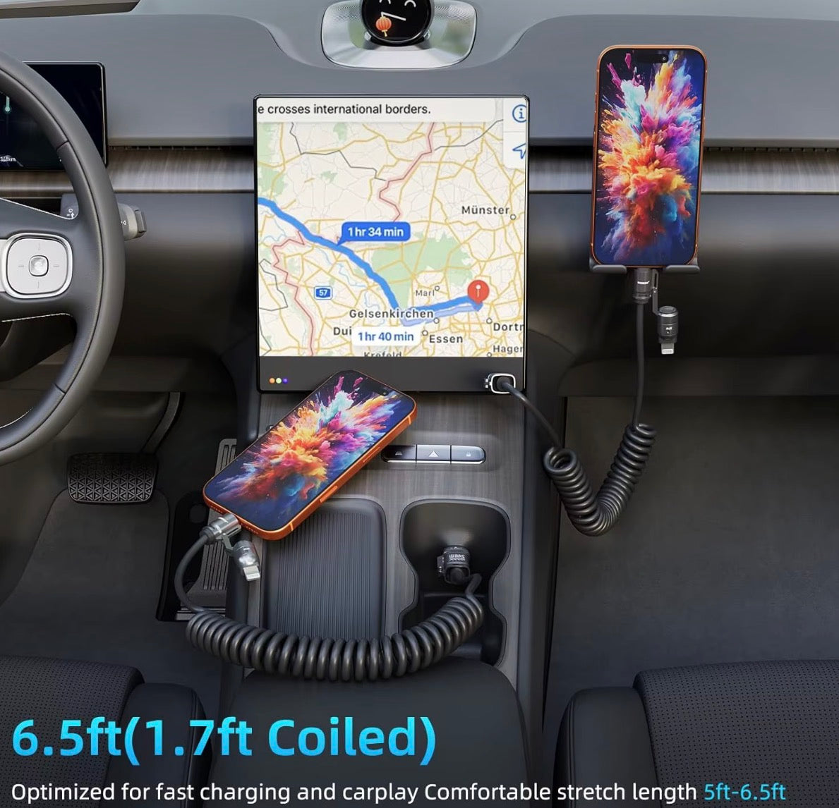 4-in-1 Retrac Charging Cable