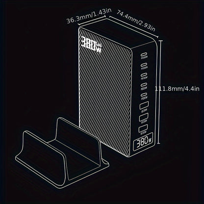8-Port Charging Station