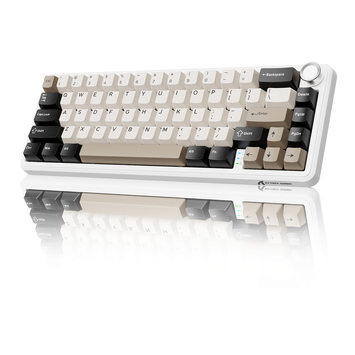 X66 Ergonomic Keyboard with Knob