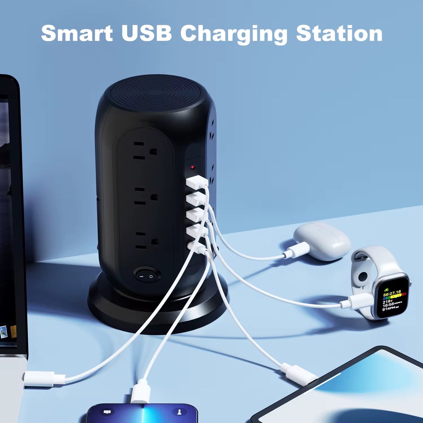 UltraTower Power Strip Surge Protector