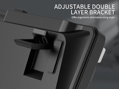 X66 Ergonomic Keyboard with Knob