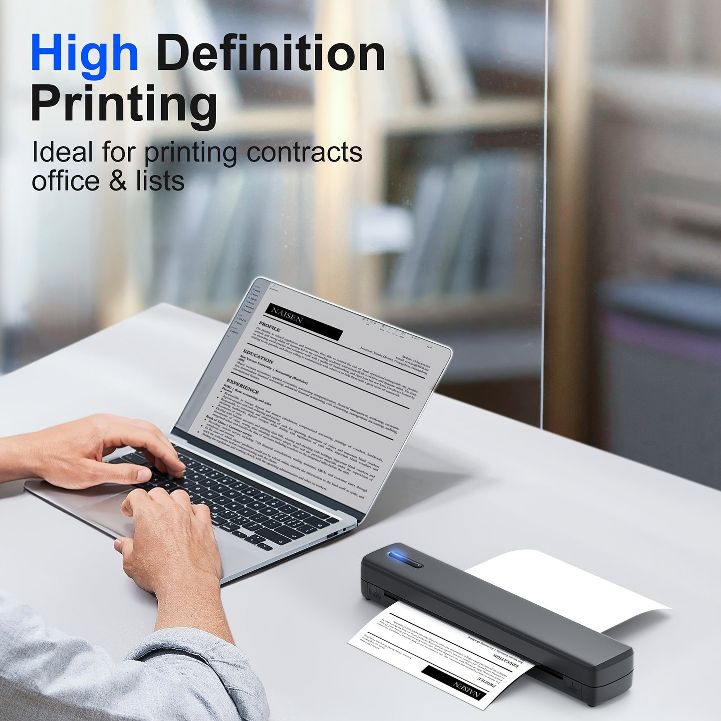 Portable Thermal Printer