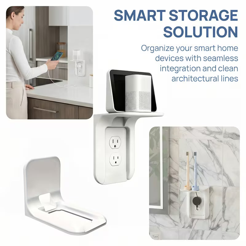 WaveShelf™ Outlet Organizer (2-Pack)